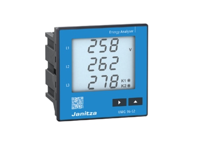 Product image view on the right 1 Janitza UMG 96 S2 Power quality analyser digital

