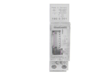 Product image Theben MEM 190 a Analogue time switch 230VAC
