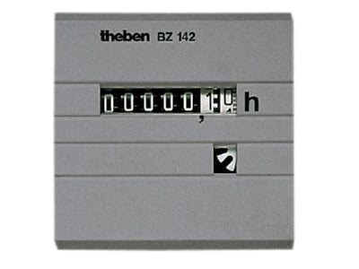 Product image Theben BZ142 1 50Hz Hour counter 230V AC
