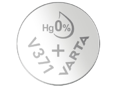 Rckseite Varta V 371 Bli 1 Batterie Electronics 1 55V 30mAh Silber