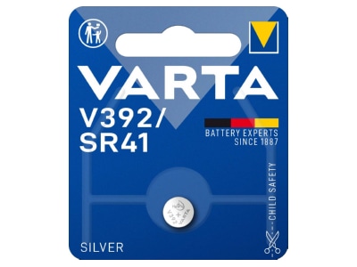 Product image Varta V 392 Bli 1 Battery Button cell 40mAh 1 55V
