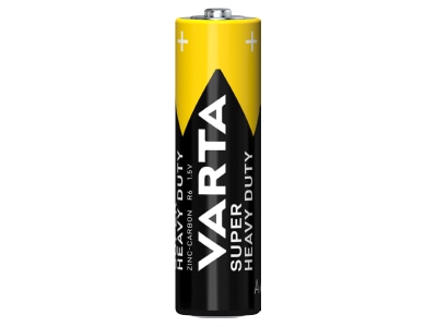 Rckseite Varta 2006 Fol 4 Batterie Superlife AA Mignon R6 Zink Karb 