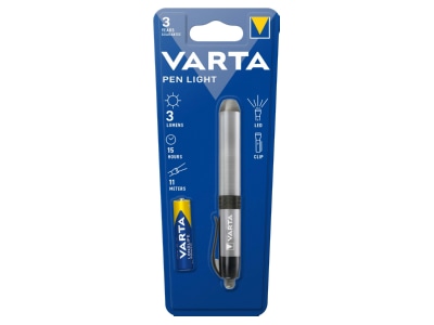 Product image Varta 16611 Flashlight 117mm silver
