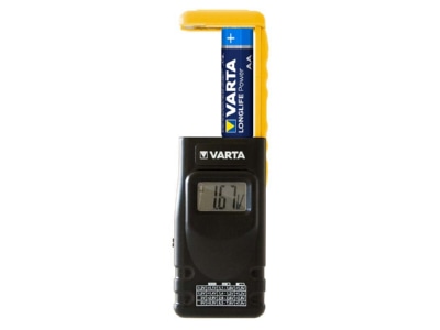 Produktbild Detailansicht Varta 00891 LCD Digital Battery Tester