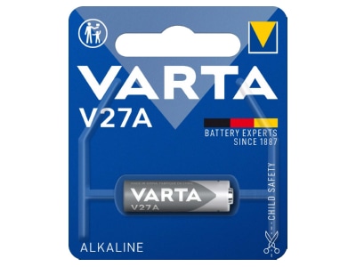 Produktbild Varta V 27 A Bli 1 Batterie Electronics 12V 19mAh Al Mn