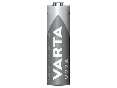 Produktbild Rckseite Varta V 27 A Bli 1 Batterie Electronics 12V 19mAh Al Mn