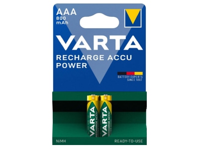 Product image Varta 56703 Bli 2 Rechargeable battery Micro 800mAh 1 2V
