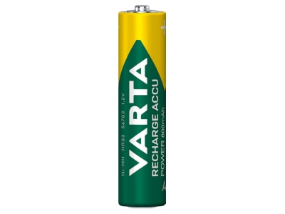 Detailed view Varta 56703 Bli 2 Rechargeable battery Micro 800mAh 1 2V