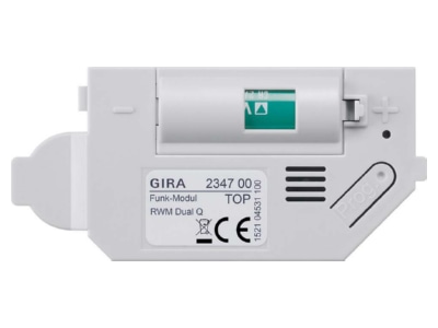 Produktbild 2 Gira 234700 Funkmodul Dual fuer Rauchwarnmelder