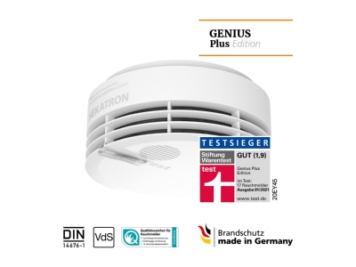 Produktbild 3 Hekatron Genius Plus Rauchwarnmelder inkl Klebepad