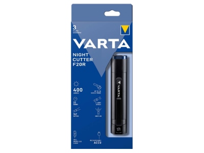 Produktbild Varta 18900 Leuchte Night Cutter F20R recharge   accu