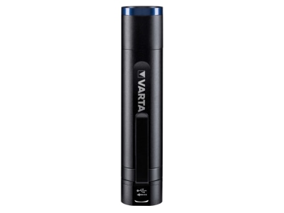 Detailed view Varta 18900 Flashlight 160mm rechargeable black
