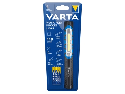 Produktbild Varta 17647 Work Flex Pocket Light 3AAA mit Batterien