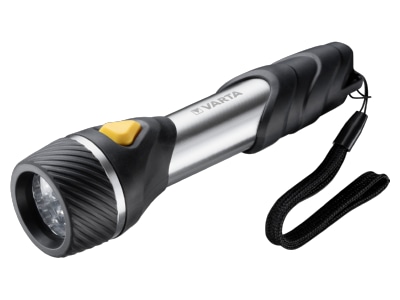 Back view Varta 16632 Flashlight 163 5mm silver
