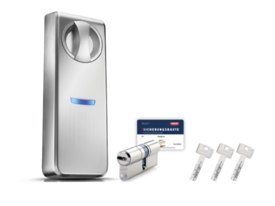 Produktbild Somfy 1870618 Smartes Tuerschloss ABUS Tuerb dicke 7 9cm