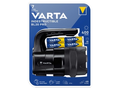 Product image Varta Indestructib BL20Pro Flashlight 150mm black
