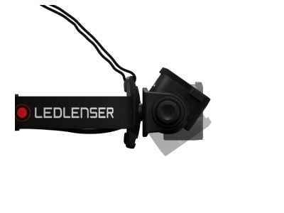 Product image detailed view 2 Ledlenser H15R Core Flashlight rechargeable black
