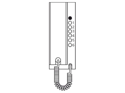 Product image 2 Siedle 200013064 00 Expansion module for intercom system