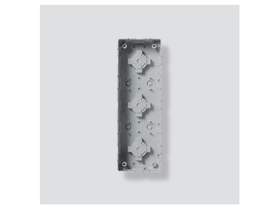 Product image 1 Siedle GU 611 3 1 0 Mounting frame for door station 3 unit
