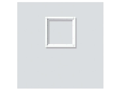 Detailed view Siedle KR 611 2 2 0 W Mounting frame for door station 4 unit
