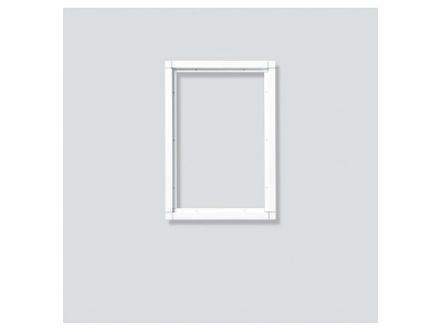 Detailed view Siedle KR 611 3 2 0 W Mounting frame for door station 6 unit