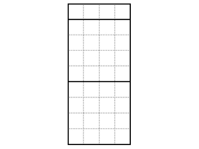 Produktbild Detailansicht Siedle KR 611 9 4 0 A W Kombirahmen ws