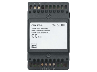Produktbild 2 Siedle CTOe 602 0 Controller Tueroeffner im Schalttafelgeh 