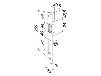 Product image 1 Siedle TOe 618 0 E Standard door opener
