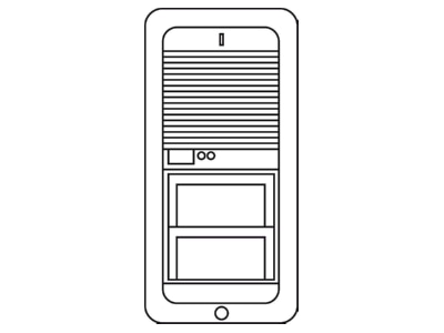 Product image 1 Siedle 200008558 00 Expansion module for intercom system
