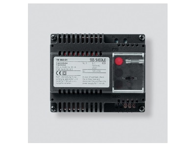 Product image 1 Siedle TR 602 01 Power supply for intercom 230V   12V

