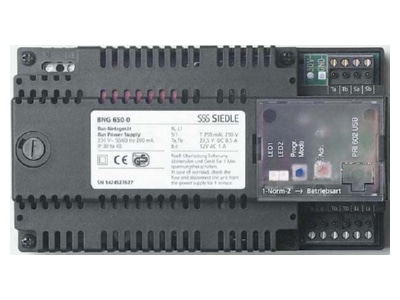 Product image 1 Siedle BNG 650 0 DE Power supply for intercom 230V   12V

