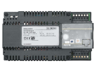 Product image 2 Siedle BVNG 650 0 DE Power supply for intercom 230V   29V