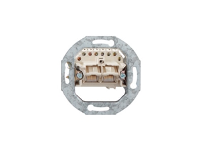Product image 1 Rutenbeck UAE 2x8 8 Up 0 2x RJ45 8 8  Data outlet Cat 3 white
