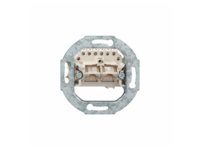 Product image 2 Rutenbeck UAE 2x8 8 Up 0 2x RJ45 8 8  Data outlet Cat 3 white