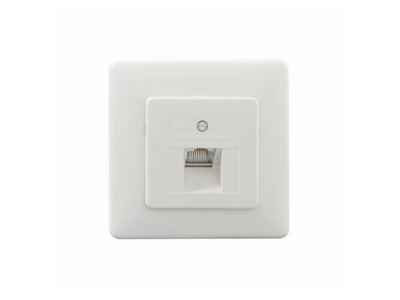 Product image 1 Rutenbeck UAE 8 8  Up rw RJ45 8 8  Data outlet Cat 3 white
