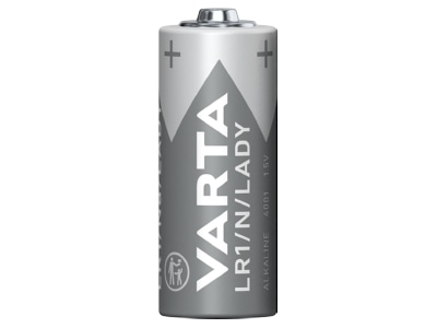 Product image back Varta 4001 Bli 1 Battery Lady 850mAh 1 5V
