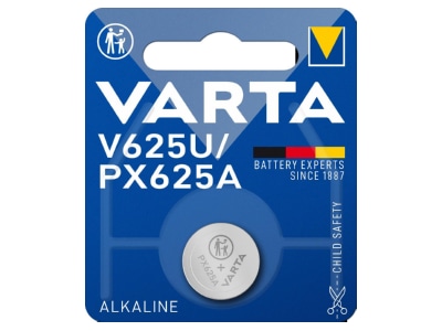 Product image Varta V 625 U Bli 1 Battery Button cell 200mAh 1 5V
