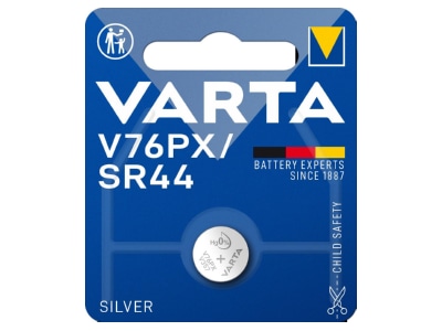 Product image Varta V 76 PX Bli 1 Battery Button cell 145mAh 1 55V
