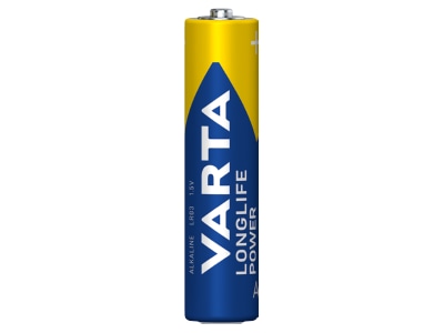 Product image back Varta 4903 Stk 1 Battery Micro 1260mAh 1 5V