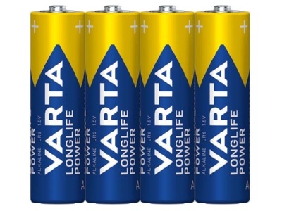 Produktbild 1 Varta 4906 Fol 4 Batterie Longl Power AA Mignon  LR6  Al Mn