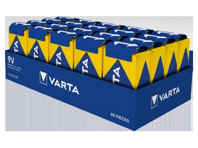 Product image 1 Varta 4922 Stk 1 Battery Block 580mAh 9V
