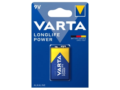 Produktbild Varta 4922 Bli 1 Batterie Longl Power E E Block  6LR61 Al Mn