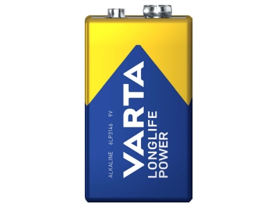 Detailansicht Varta 4922 Bli 1 Batterie Longl Power E E Block  6LR61 Al Mn