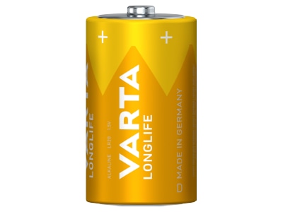 Product image back Varta 4120 Fol 4 Battery Mono 16000mAh 1 5V
