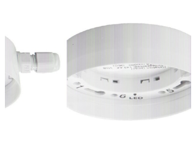 Product image 1 Hekatron 143 AF Fire alarm detector base white

