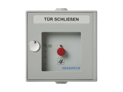 Produktbild 1 Hekatron DKT 01 ge Druckknopftaster gelb 24V 1 Wechsler