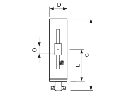 Dimensional drawing Philips Licht CDM TM 20W 830 Metal halide lamp 22W PGJ5 12 5x50 5mm