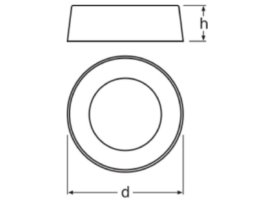 Ma�zeichnung Osram SENSOR KIT Montagekit 