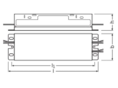 Mazeichnung LEDVANCE OT501202778002DILT2P LED Konverter 350   800mA  50W