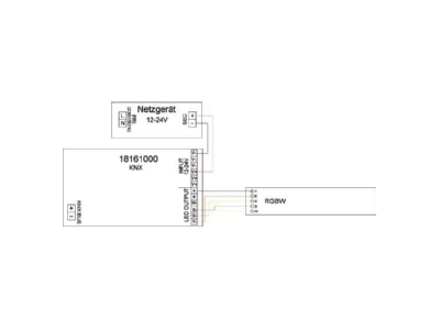 Mazeichnung 1 Brumberg 18161000 KNX LED Dimmer